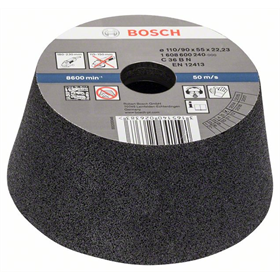 Mola a tazza conica – pietra/calcestruzzo Bosch 1608600240