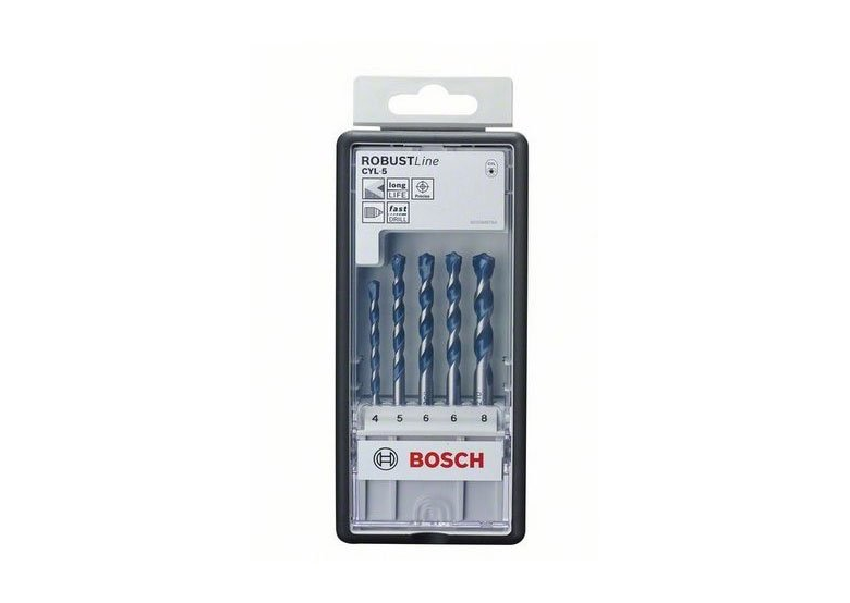 Set Robust Line di punte per calcestruzzo CYL-5 da 5 pz. Bosch 2608588165