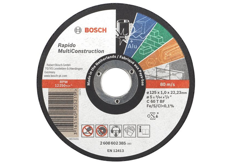 Disco da taglio Bosch 2608602383