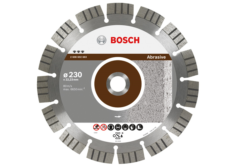 Disco diamantato 230mm Bosch Best for Abrasive