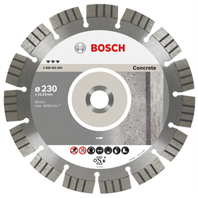 Disco diamantato 300x22,23x2,8mm Bosch Best for Concrete