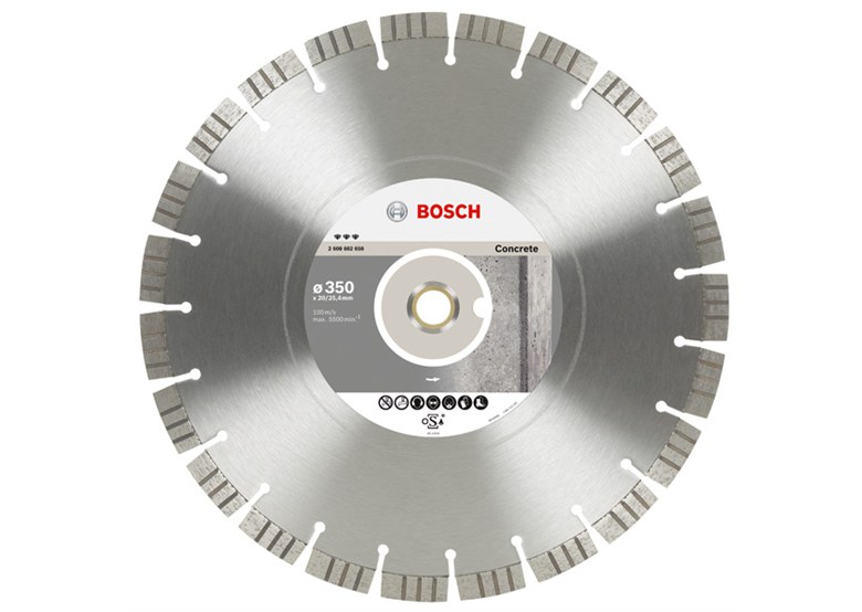 Disco diamantato 350mm Bosch Best for Concrete