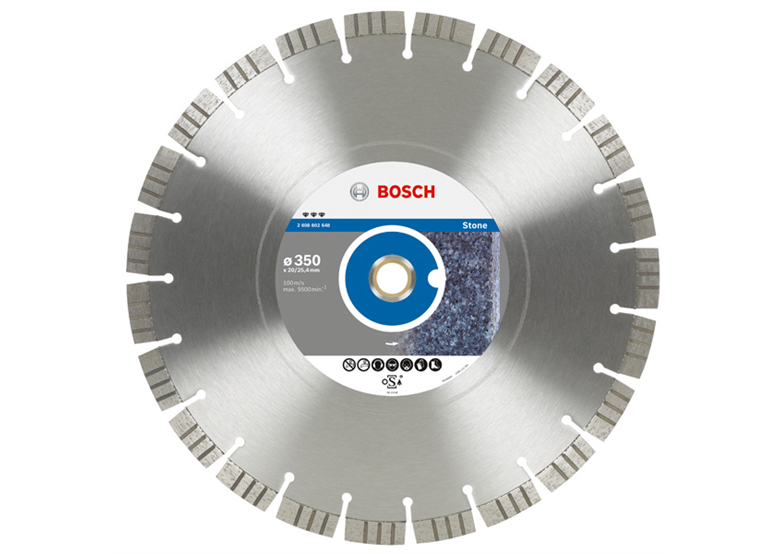 Disco diamantato 300mm Bosch Best for Stone