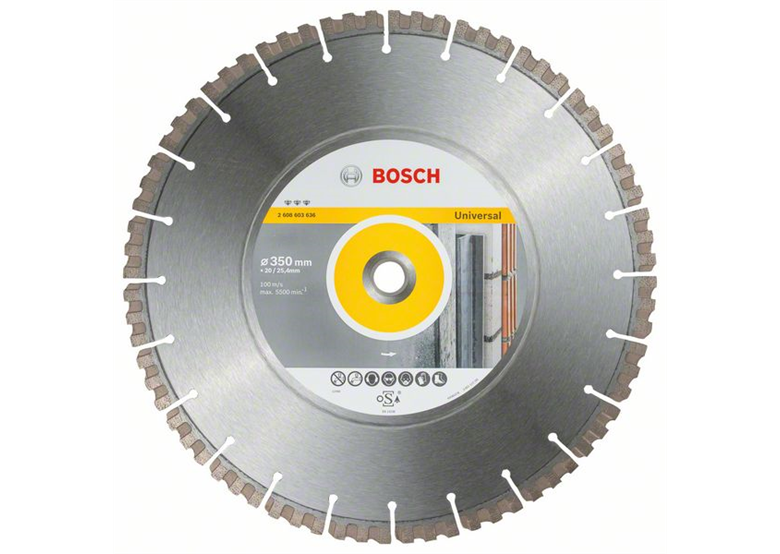 Disco diamantato 350mm Bosch Best for Universal