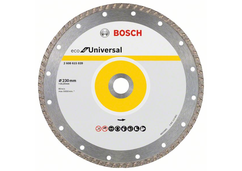 Disco diamantato 230mm Bosch Eco for Universal Turbo
