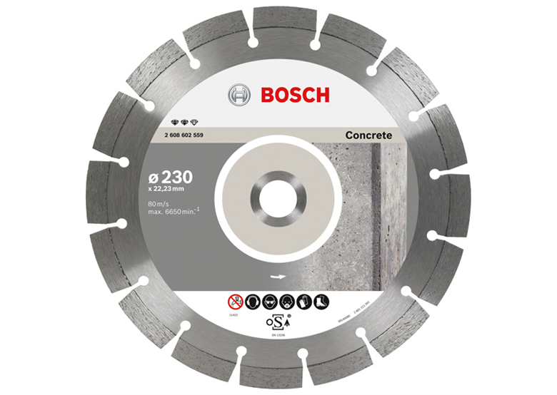 Disco diamantato 230mm Bosch Expert for Concrete