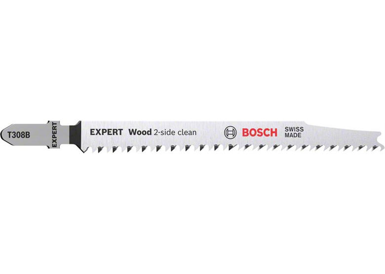 Lama per seghetto alternativo 3 pz. Bosch EXPERT Wood 2-side clean T 308 B
