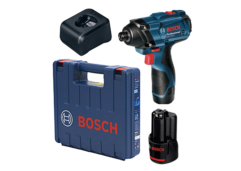 Avvitatore ad impulsi Bosch GDR 120-LI 2x1.5Ah