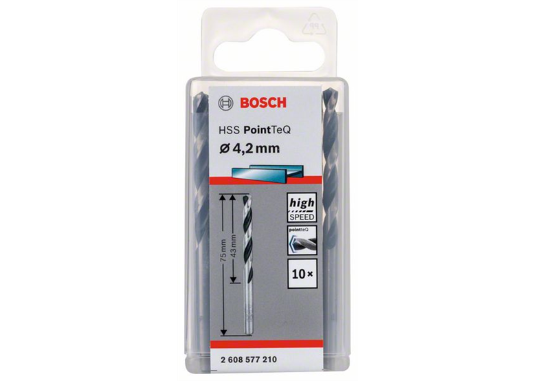Punta 4,2mm (10pezzi) Bosch HSS PointTeQ