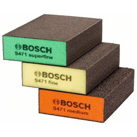 Set di spugne abrasive da 3 pz. Bosch S471