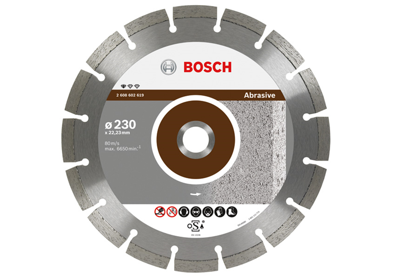 Disco diamantato 125mm Bosch Standard for Abrasive