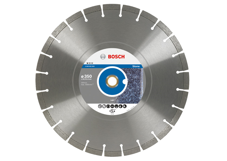 Disco diamantato 300x20/25,4x3,1mm Bosch Standard for Stone