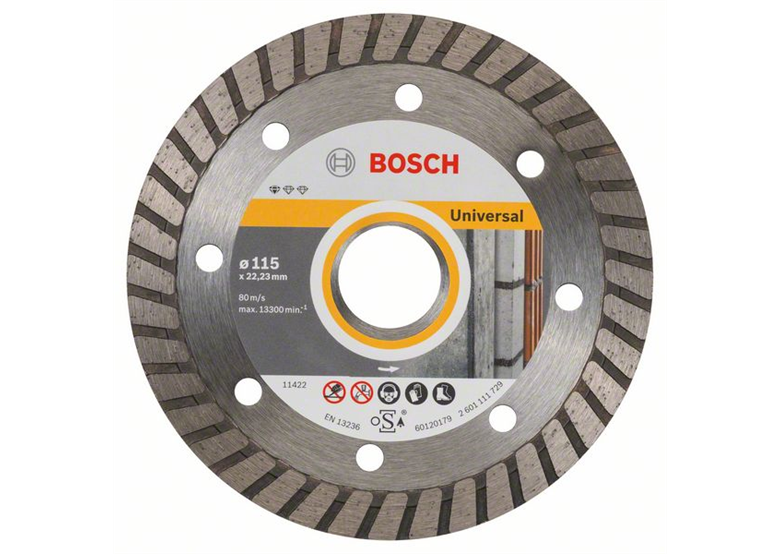 Disco diamantato 115mm Bosch Standard for Universal Turbo