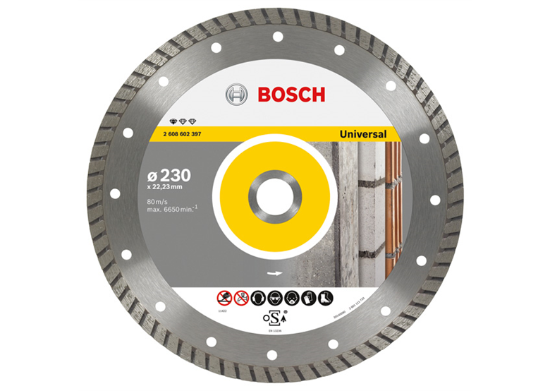 Disco diamantato 180mm Bosch Standard for Universal Turbo