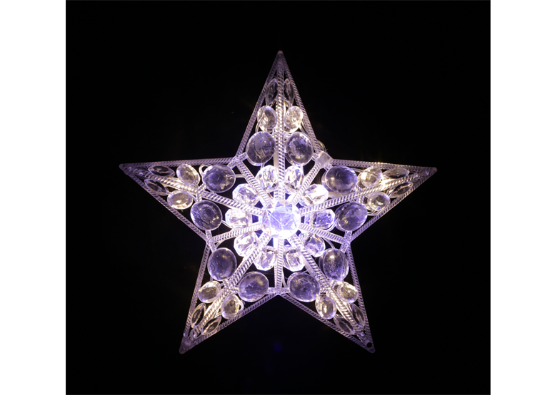 Decorazione di Natale Stella LED bianca Bulinex 10-312