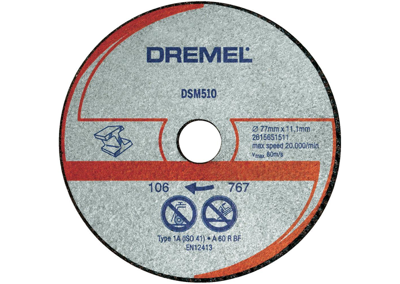 Disco da taglio per metallo e plastica (DSM510) Dremel DSM510