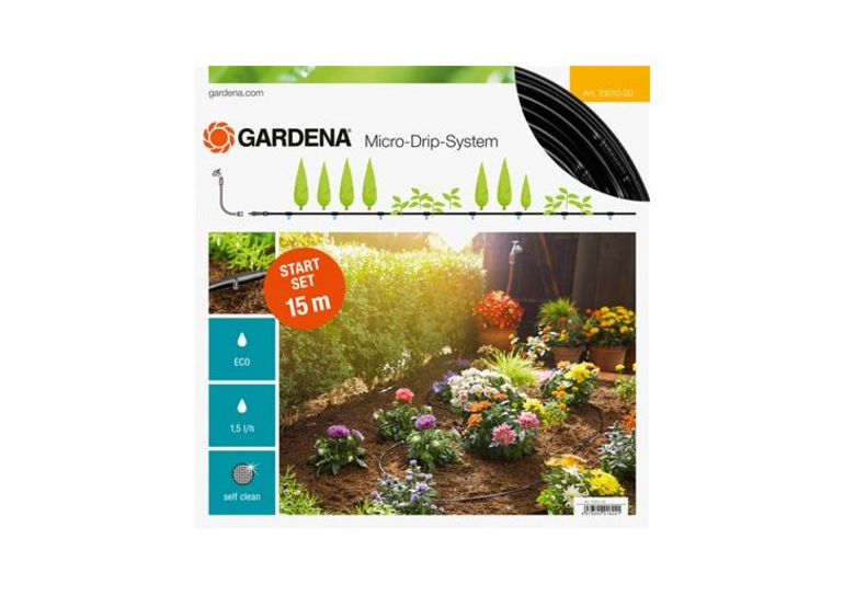 Set per filari di piante S 15m Gardena Micro-Drip-System