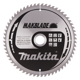 Disco MAKBLADE MSM25060G 250x30mm T60 Makita B-09008
