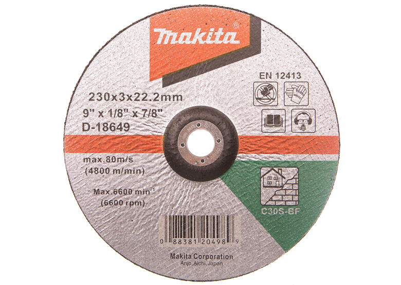Disco da taglio per il calcestruzzo Makita D-18649