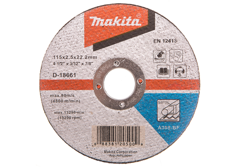 Disco da taglio Makita D-18661