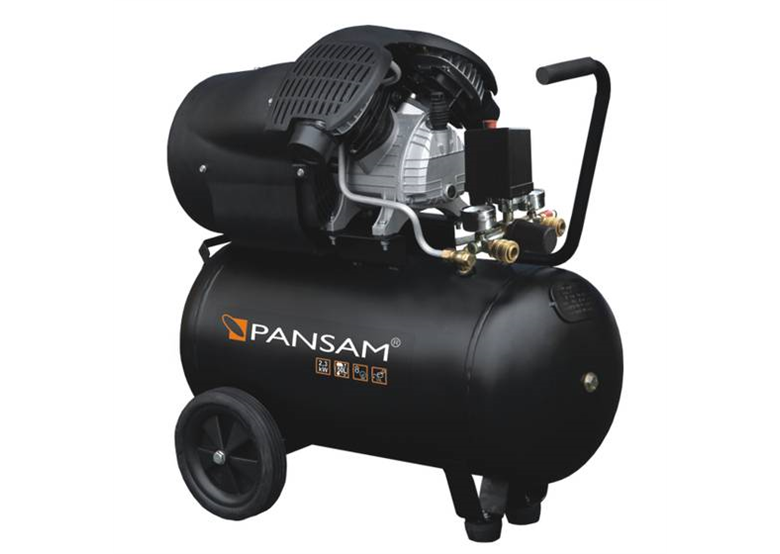 Compressore a doppio pistone 50l Pansam A077060