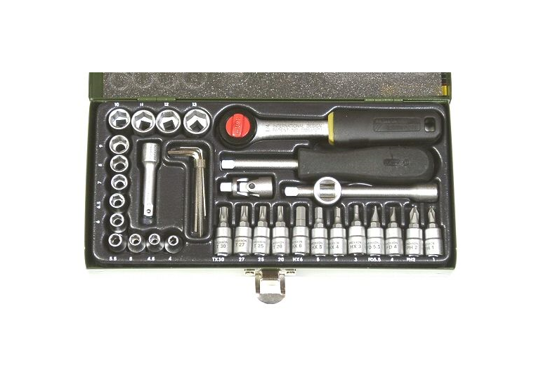 Set di chiavi per meccanici 1/4'' 36 pezzi Proxxon PR23080