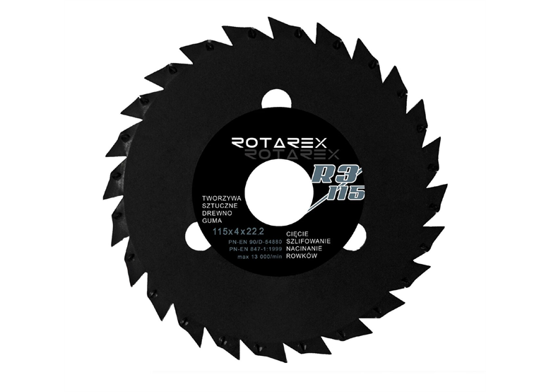 Disco di raspatura Rotarex BLACK MAMBA R3/115