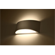Lampada da parete in ceramica VIXEN Sollux Lighting Café Au Lait