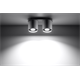 Lampada a soffitto ORBIS 2 grigio Sollux Lighting Deep Space