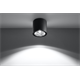 Lampada a soffitto TIUBE nero Sollux Lighting Deep Space
