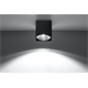 Lampada a soffitto BLAKE nero Sollux Lighting Deep Space
