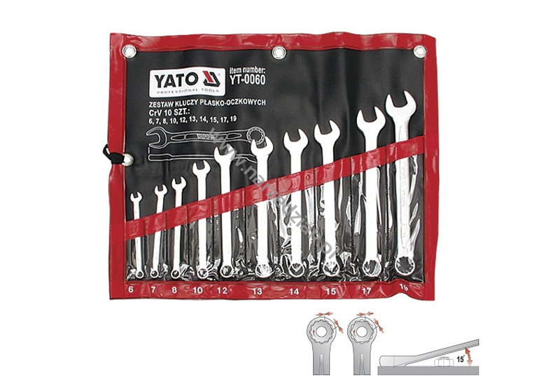 Set di chiavi poligonali Yato YT-0060