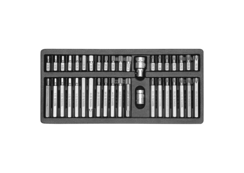 Set di chiavi speciali Hex, Torx, Spline 40 pezzi Yato YT-0400