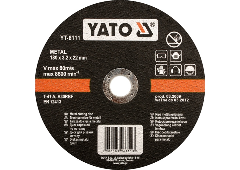 Disco da taglio Yato YT-5923
