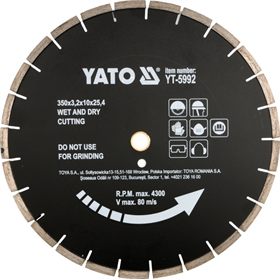 Disco diamantato Yato YT-5992