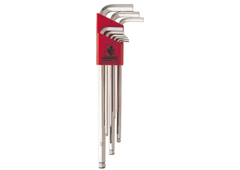Set di chiavi a brugola 1,5-10mm (9pezzi) Bondhus BO17099