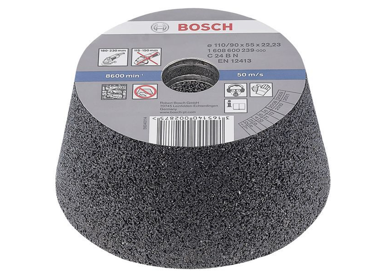 Mola a tazza conica – pietra/calcestruzzo Bosch 1608600239