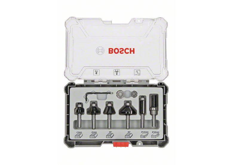 Set di frese con gambo 8mm 6 pz. Bosch 2607017469