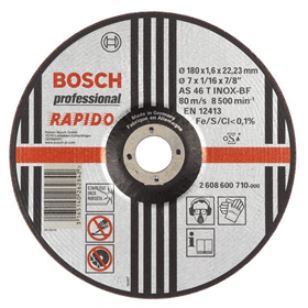 Mola da taglio a centro depresso Expert for Inox – Rapido Bosch 2608600710