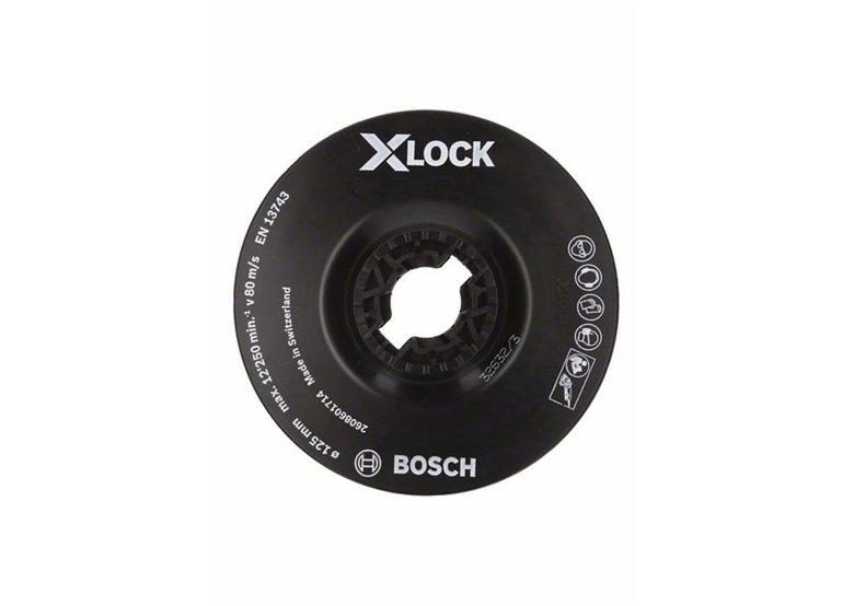 Platorello  morbido X-Lock 125mm Bosch 2608601714
