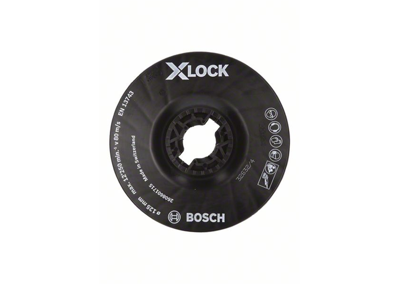 Platorello medio X-Lock 125mm Bosch 2608601715