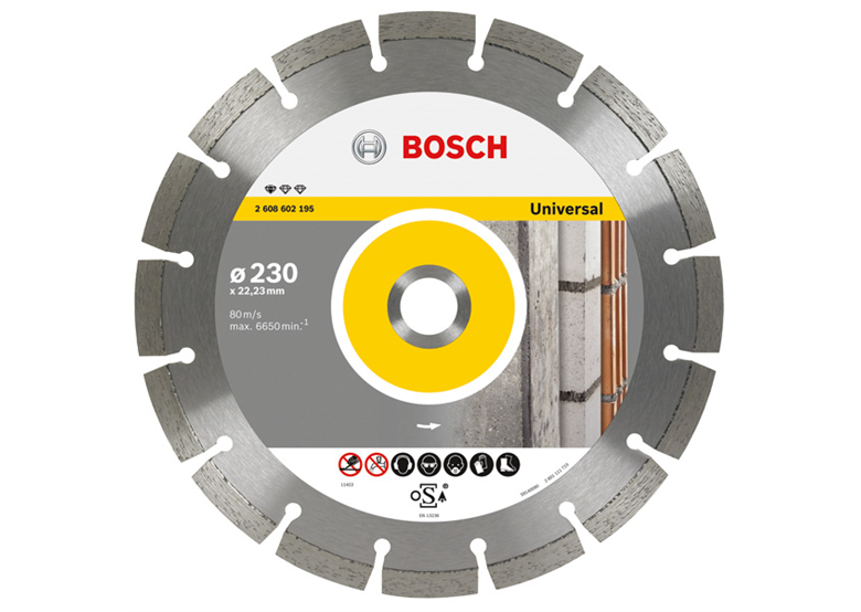 Disco diamantato Professional for UNIVERSAL 150mm Bosch 2608602193