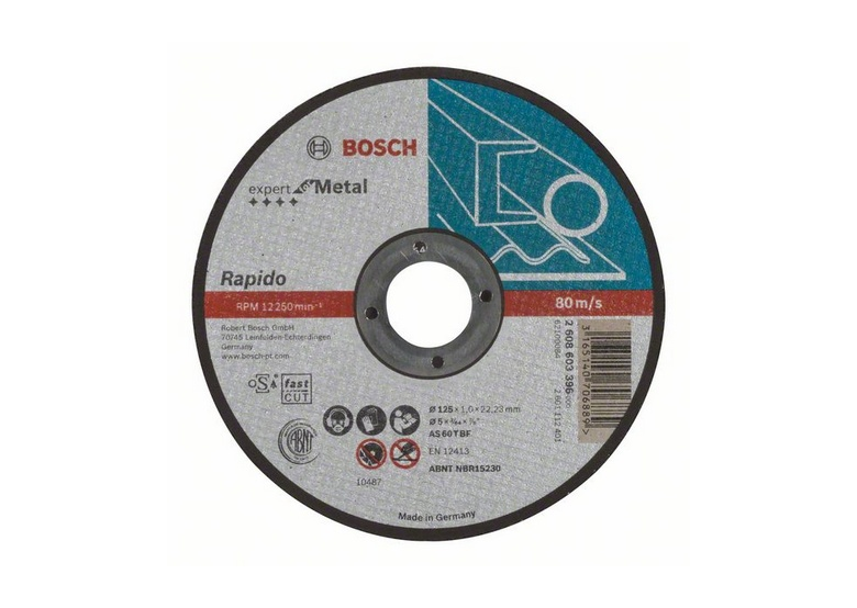Mola da taglio Exper for Metal Bosch 2608603396