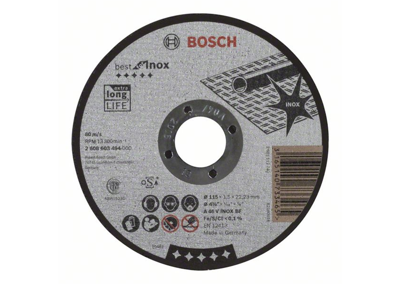 Mola da taglio Best for Inox Bosch 2608603494