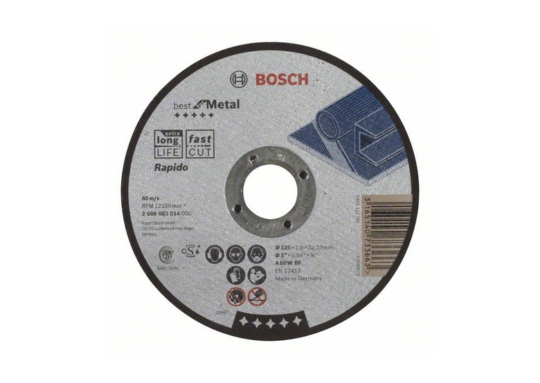 Mola da taglio Best for Metal Bosch 2608603514