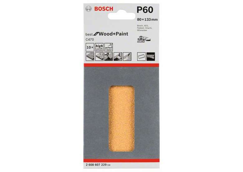 Nastro abrasivo C470, 10 pz. Bosch 2608607229