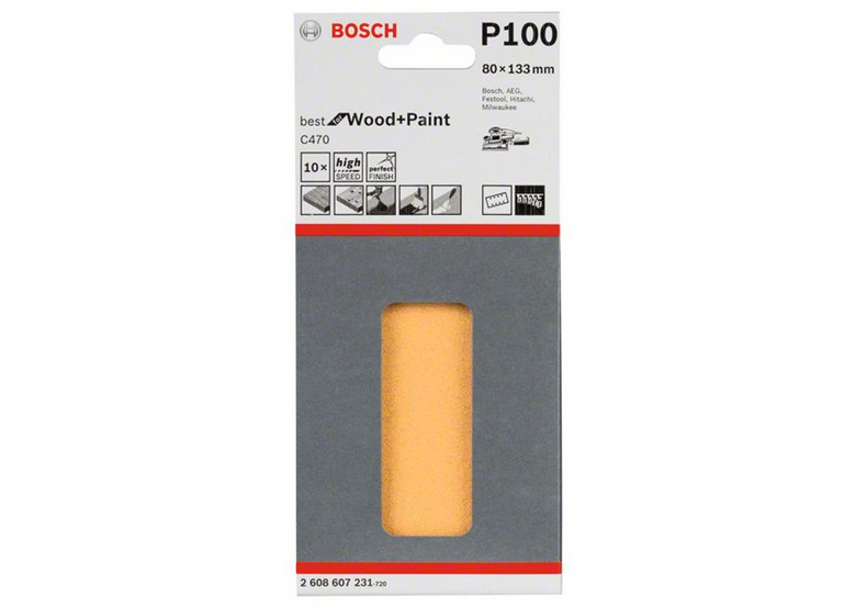 Nastro abrasivo C470, 10 pz. Bosch 2608607231
