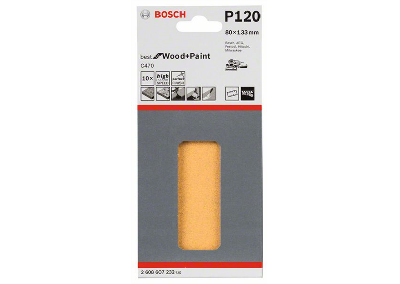 Nastro abrasivo C470, 10 pz. Bosch 2608607232