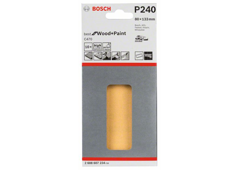 Nastro abrasivo C470, 10 pz. Bosch 2608607234
