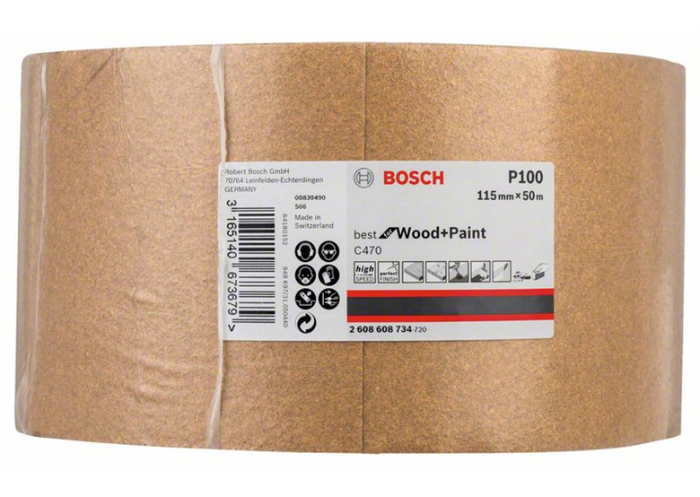 Rotolo abrasivo  C470 Bosch 2608608734